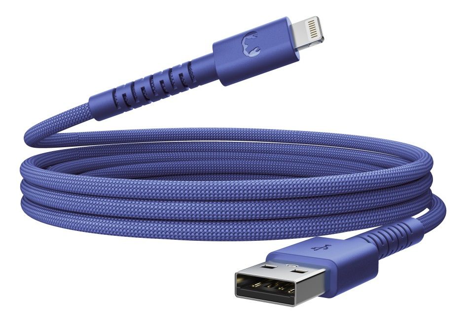 2ULC201TB Rundkabel Lightning auf USB A Männlich 2 m  (Blau) 
