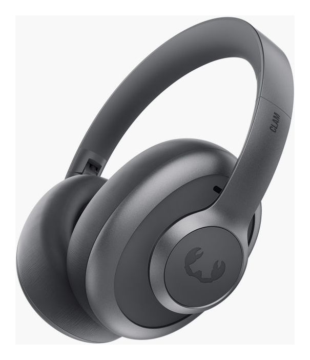 Clam Ace 2 Over Ear Bluetooth Kopfhörer kabellos 100 h Laufzeit USB Typ-C  (Grau) 