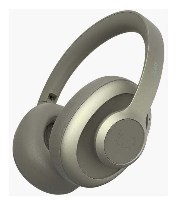 Clam Blaze Over Ear Bluetooth Kopfhörer kabellos 80 h Laufzeit USB Typ-C  (Grün) 