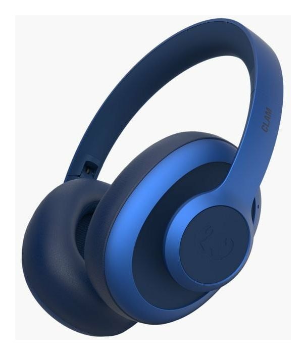 Clam Blaze Over Ear Bluetooth Kopfhörer kabellos 80 h Laufzeit  (Blau) 