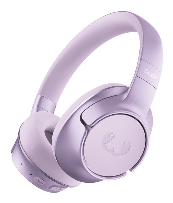 Clam Fuse 2 Bluetooth Kopfhörer kabellos 50 h Laufzeit  (Lila) 