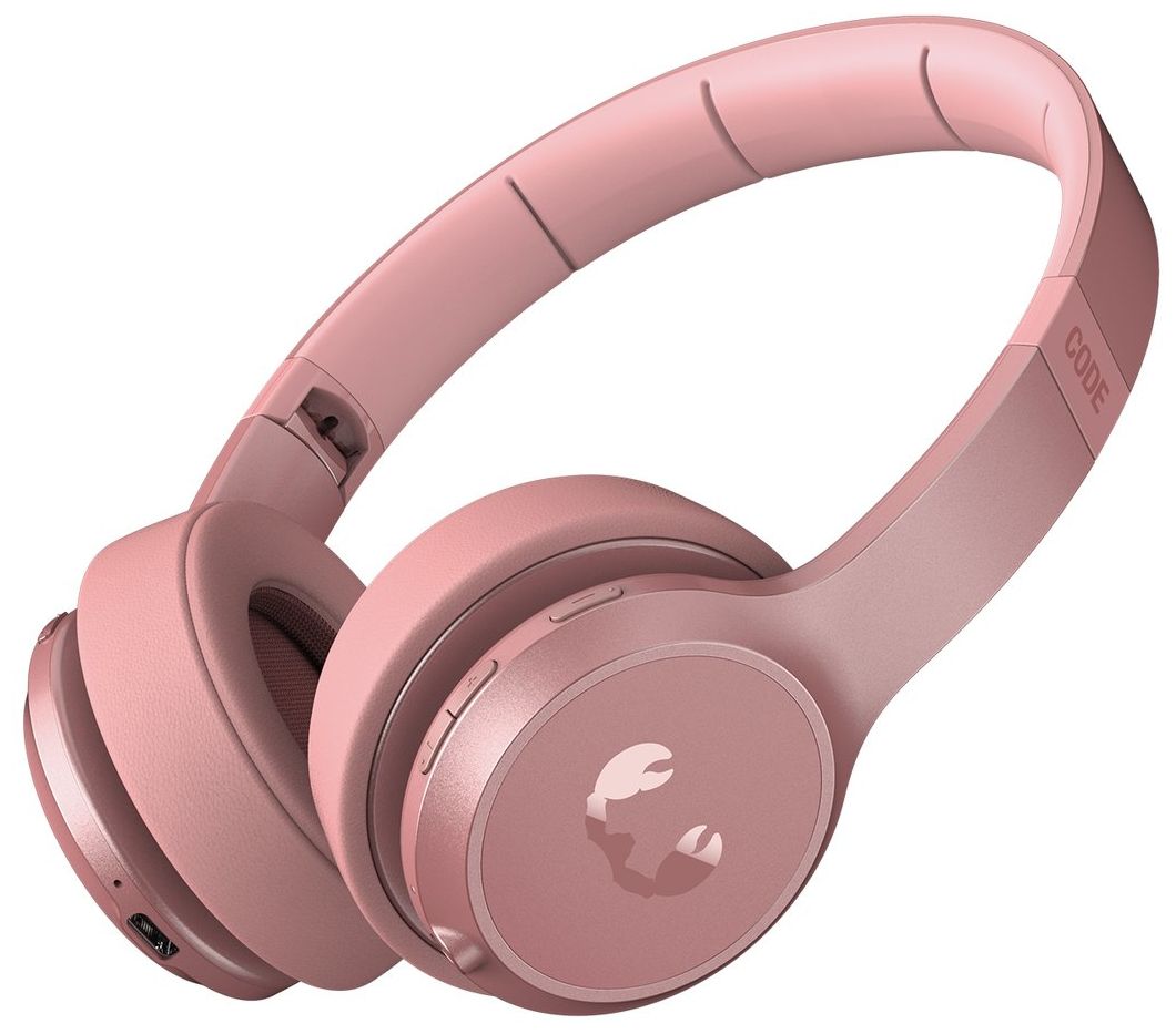 Code ANC Over Ear Bluetooth Kopfhörer kabelgebunden&kabellos 30 h Laufzeit (Pink) 