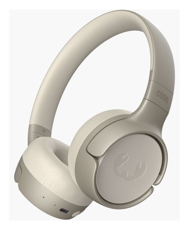 Code Fuse Ohraufliegender Bluetooth Kopfhörer kabellos 30 h Laufzeit USB Typ-C  (Sand) 