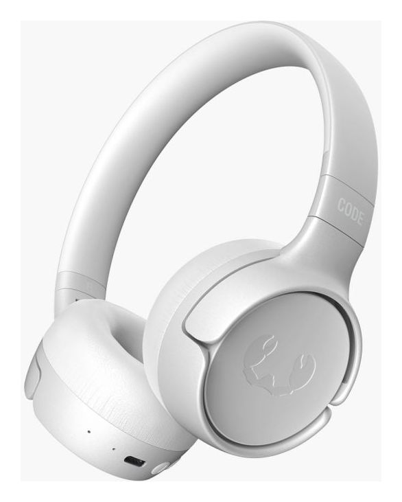Code Fuse Ohraufliegender Bluetooth Kopfhörer kabellos 30 h Laufzeit USB Typ-C  (Hellgrau) 
