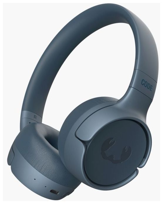 Code Fuse Ohraufliegender Bluetooth Kopfhörer kabellos 30 h Laufzeit (Blau) 