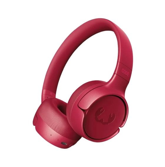 Code Fuse Ohraufliegender Bluetooth Kopfhörer kabellos 30 h Laufzeit USB Typ-C  (Rot) 