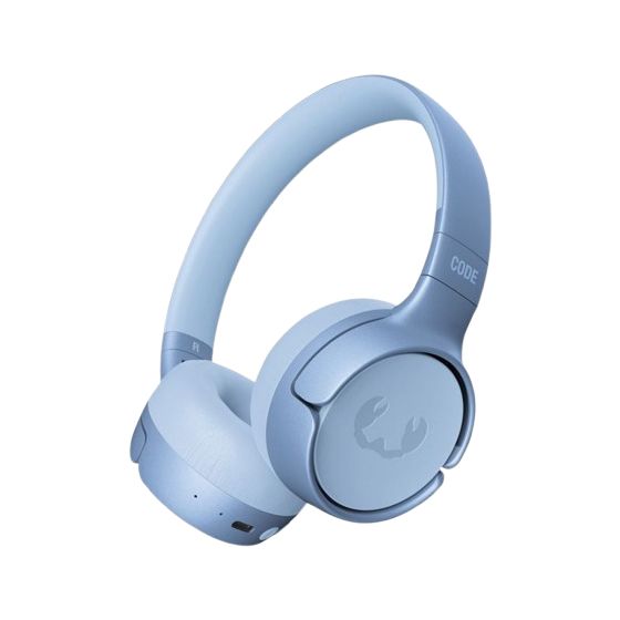 Code Fuse Ohraufliegender Bluetooth Kopfhörer kabellos 30 h Laufzeit USB Typ-C  (Blau) 