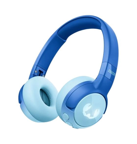 Code Junior Ohraufliegender Bluetooth Kopfhörer kabellos 48 h Laufzeit USB Typ-C  (Blau, Cyan) 