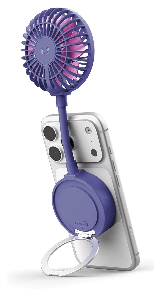 Magnetic Fan Handventilator  (Violett) 