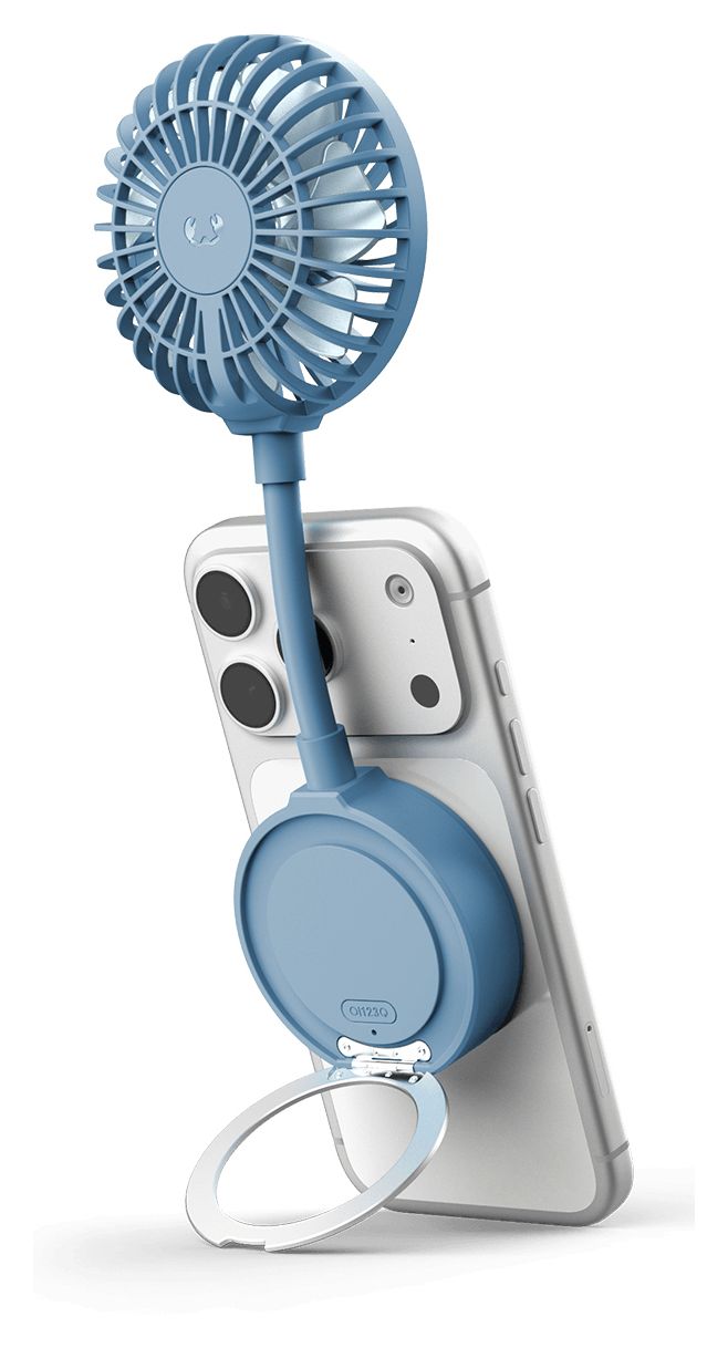Magnetic Fan Handventilator  (Blau) 