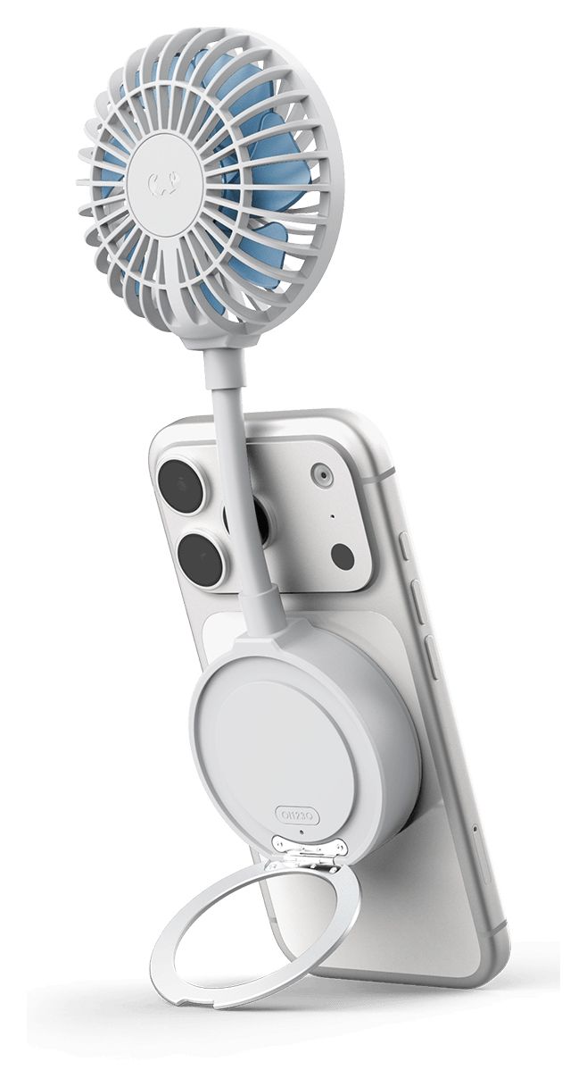 Magnetic Fan Handventilator  (Weiß) 