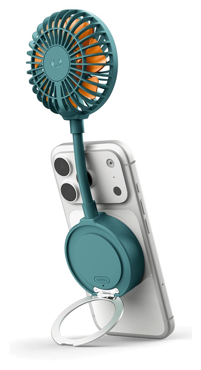 Magnetic Fan Handventilator  (Aqua-Farbe) 