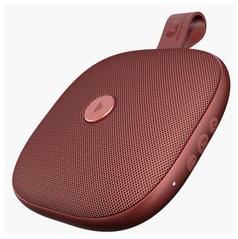 Rockbox Bold XS Bluetooth Lautsprecher Wasserdicht, Spritzwassergeschützt IPX5 (Rot) 