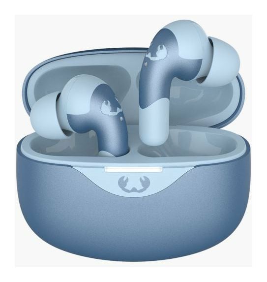 Twins Ace In-Ear Bluetooth Kopfhörer kabellos 34 h Laufzeit IPX4  (Blau) 
