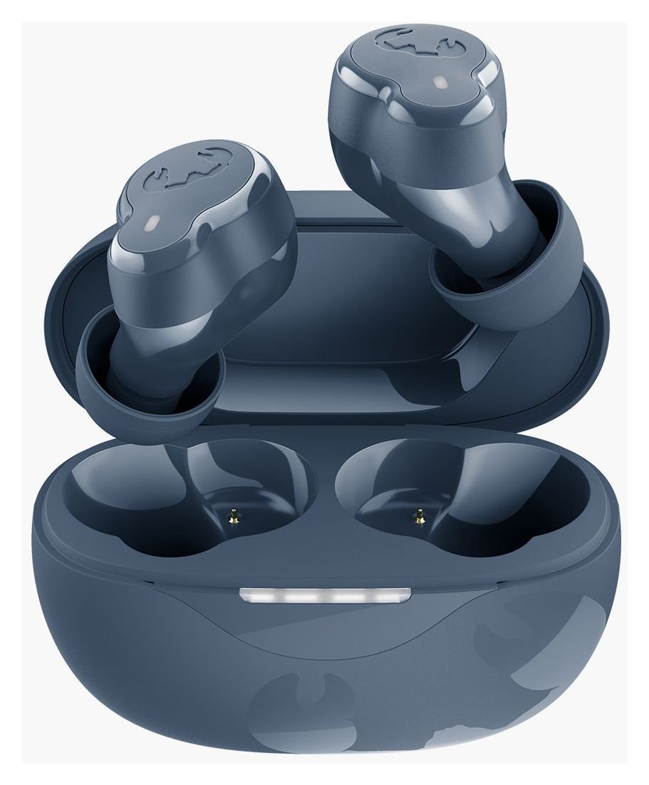 Twins Breez In-Ear Bluetooth Kopfhörer kabellos 7 h Laufzeit USB Typ-C  (Blau) 