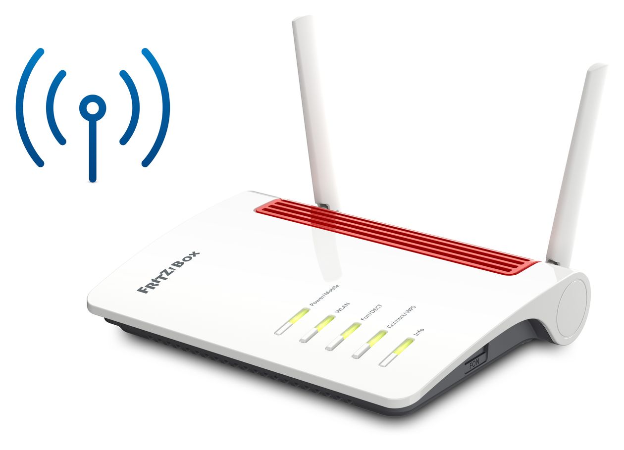 FRITZ!Box 6850 LTE WiFi 5 Router Dual-Band (2,4 GHz/5 GHz) 