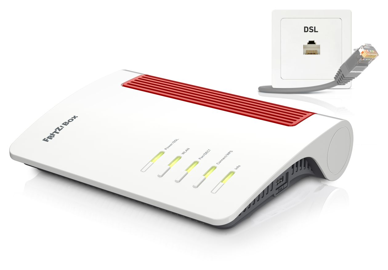 FRITZ!Box 7690 WiFi 7 Router Dual-Band (2,4 GHz/5 GHz) 