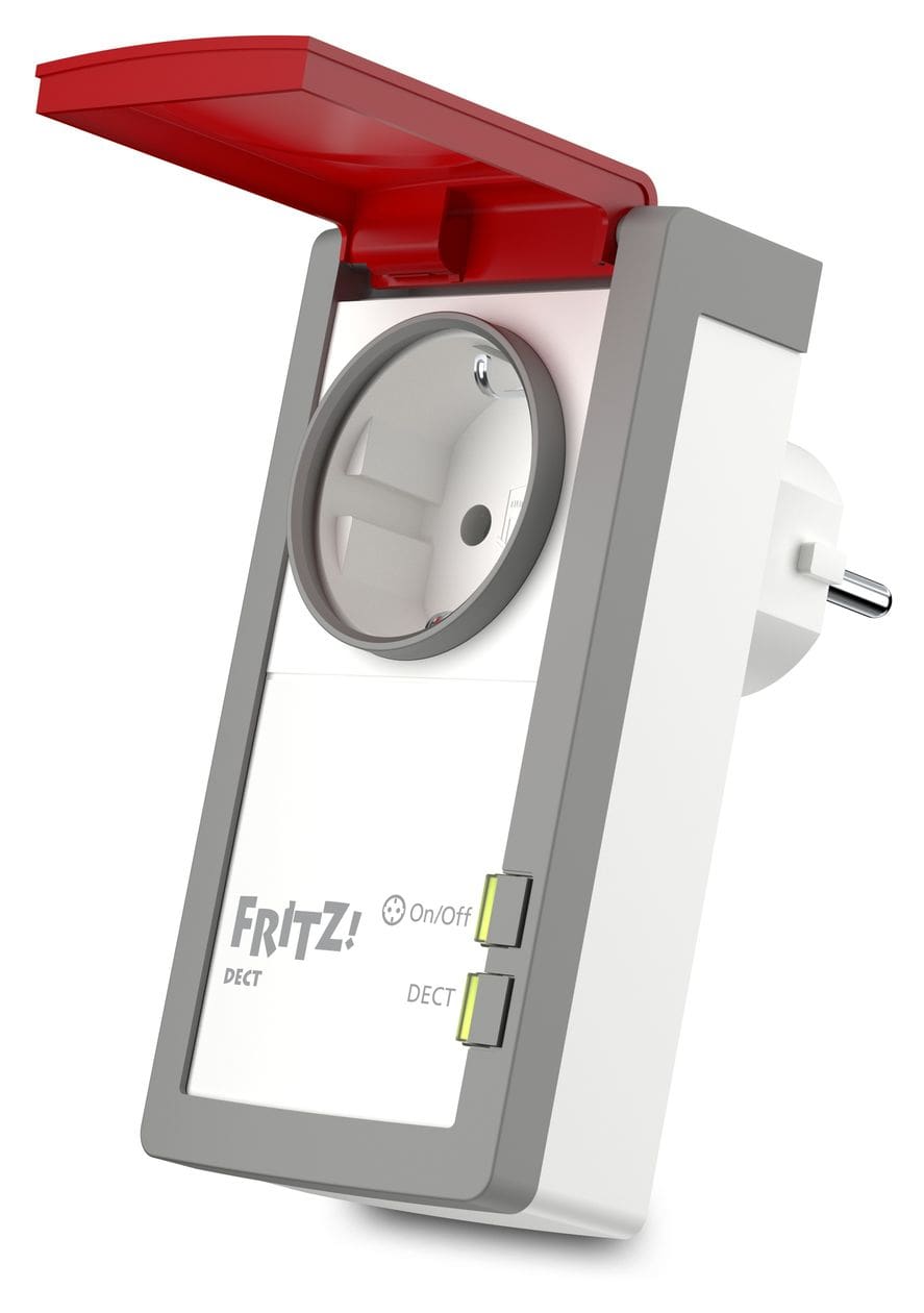 FRITZ!DECT 210 intelligente Steckdose für Haus und Garten 