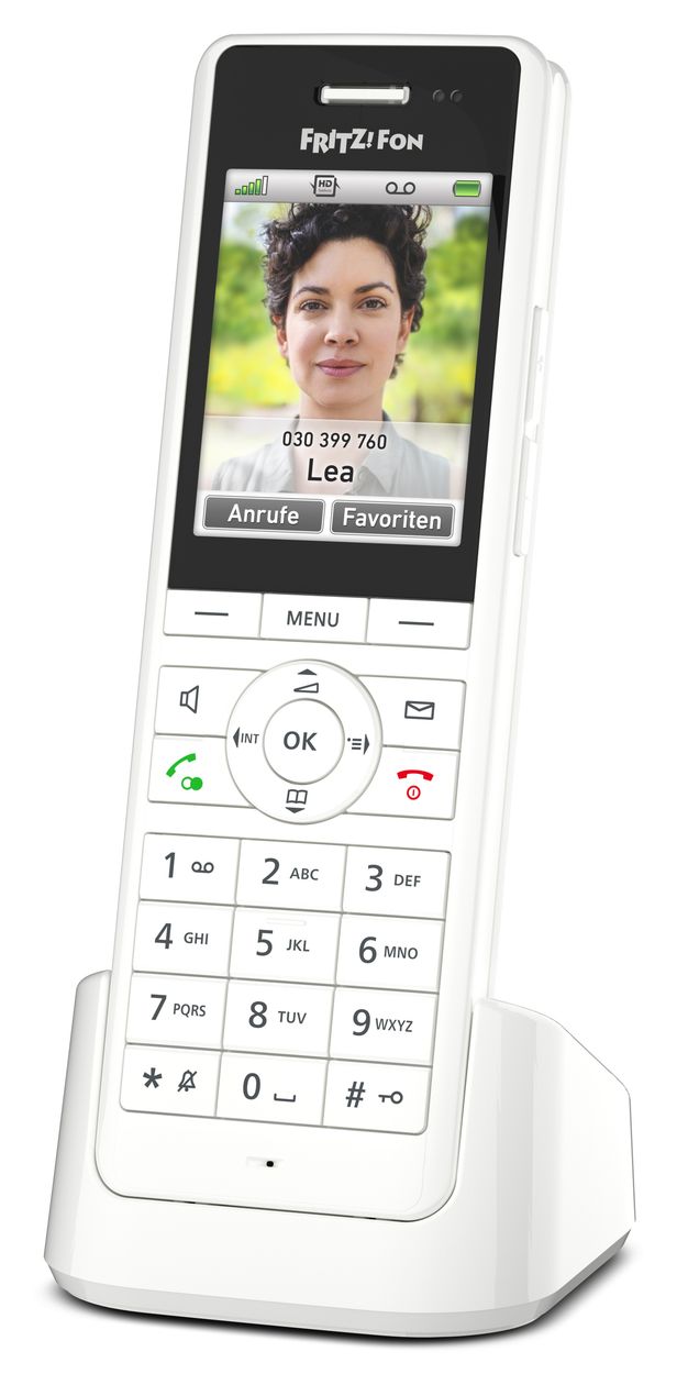 FRITZ!Fon X6 DECT-Telefon  (Weiß) 