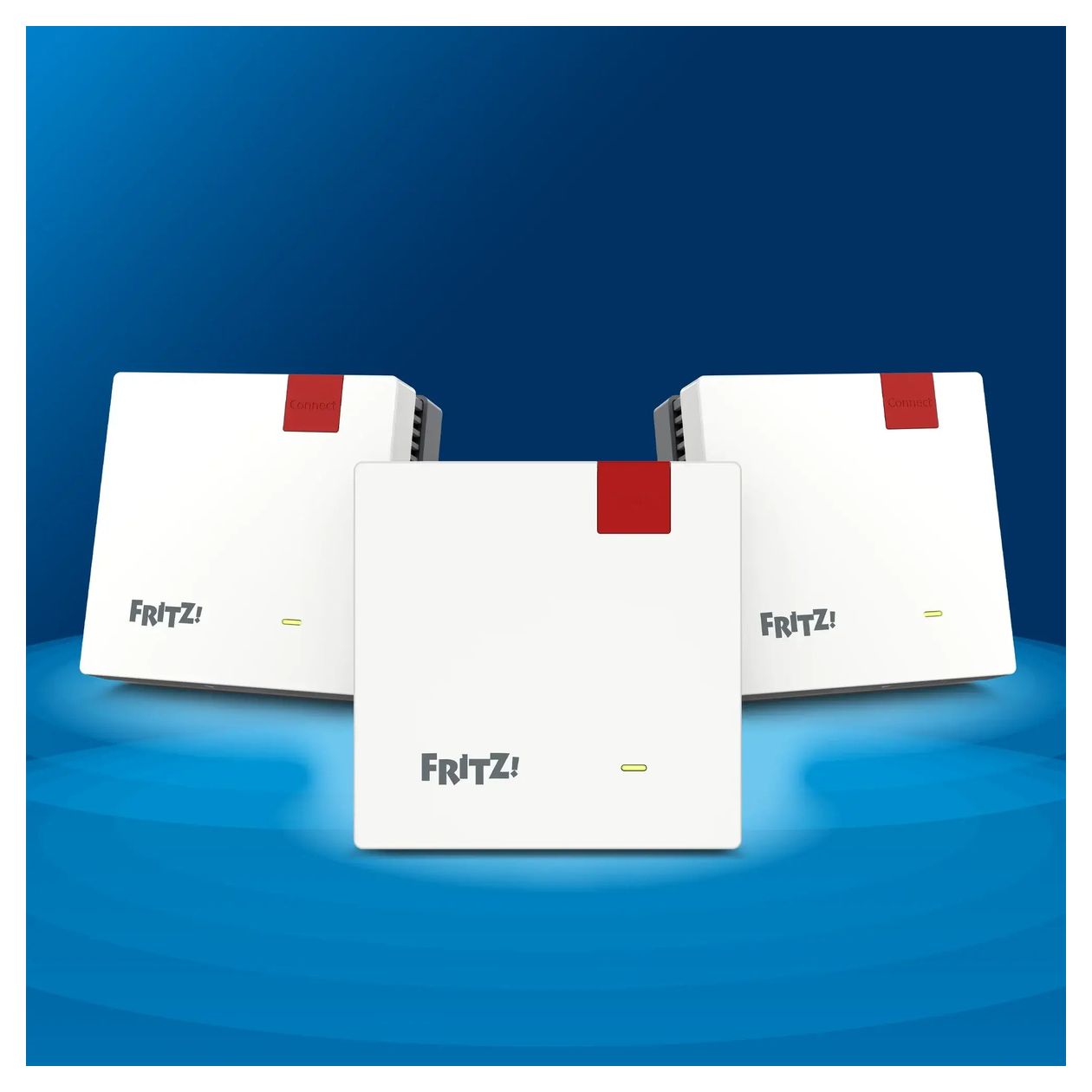 FRITZ!Mesh Set 1700 3-Pack WiFi 7 Router Dual-Band (2,4 GHz/5 GHz) 