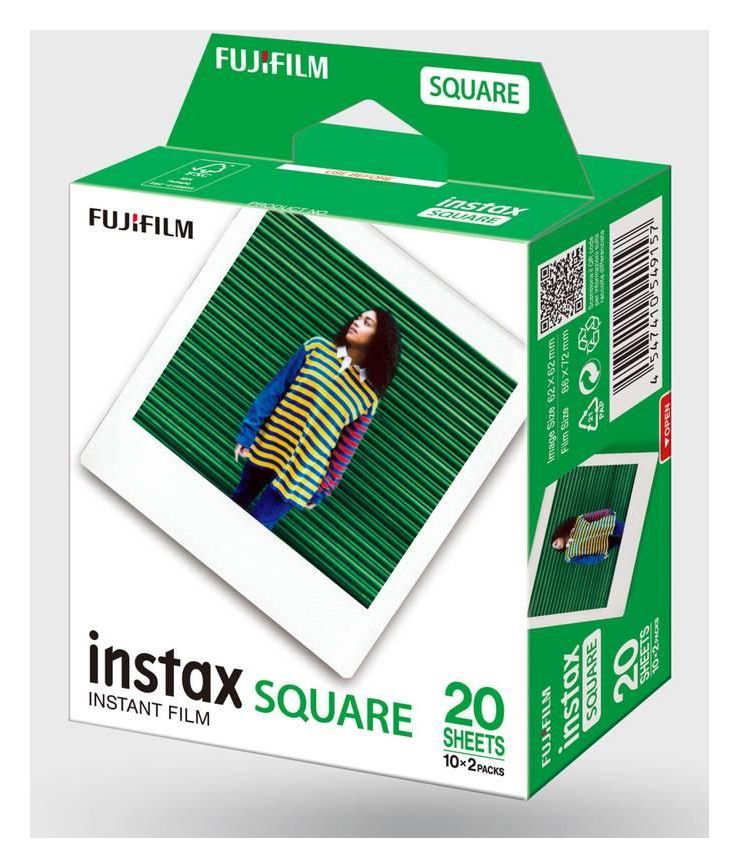 Instax Film 20 Shots SQUARE 