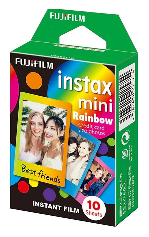 Instax Film mini 10 Shots - Rainbow 
