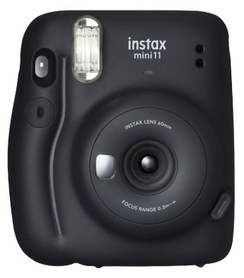 Instax Mini 11  62 x 46 mm Sofortbild Kamera (Anthrazit, Grau) 