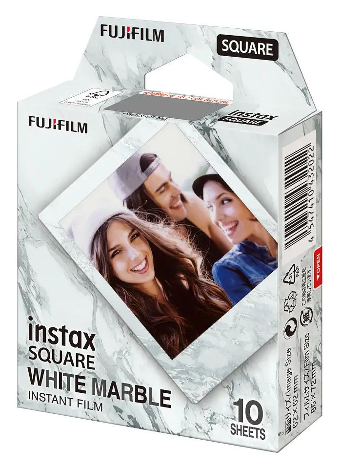 instax SQUARE Whitemarble 