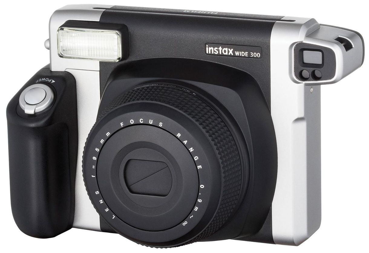 Instax Wide 300  62 x 99 mm Sofortbild Kamera (Schwarz, Silber) 