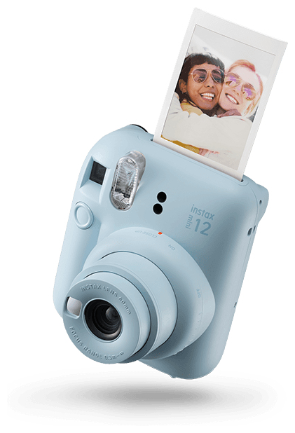 Instax Mini 12  65 x 46 mm Sofortbild Kamera (Blau) 