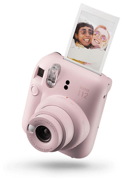 Instax Mini 12  86 x 54 mm Sofortbild Kamera (Pink) 