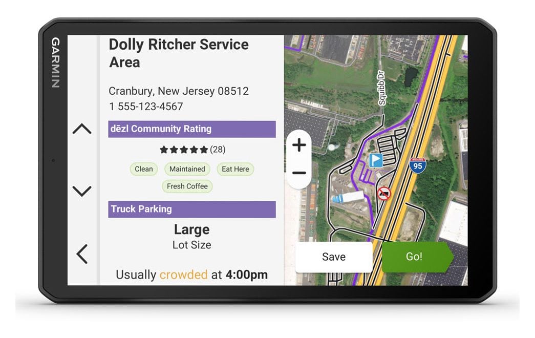 Dezl LGV820 20,3 cm (8 Zoll) Navigationsgerät 32 GB 