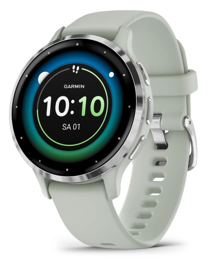 Venu 3S Digital Smartwatch Rund (Grau, Silber) 
