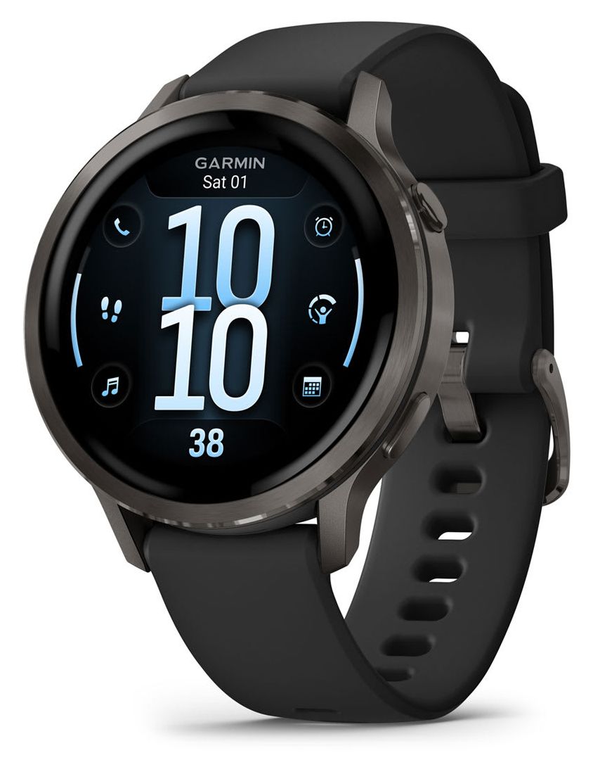 Venu 4 Digital 41 mm Smartwatch Rund 432 h  (Schwarz) 
