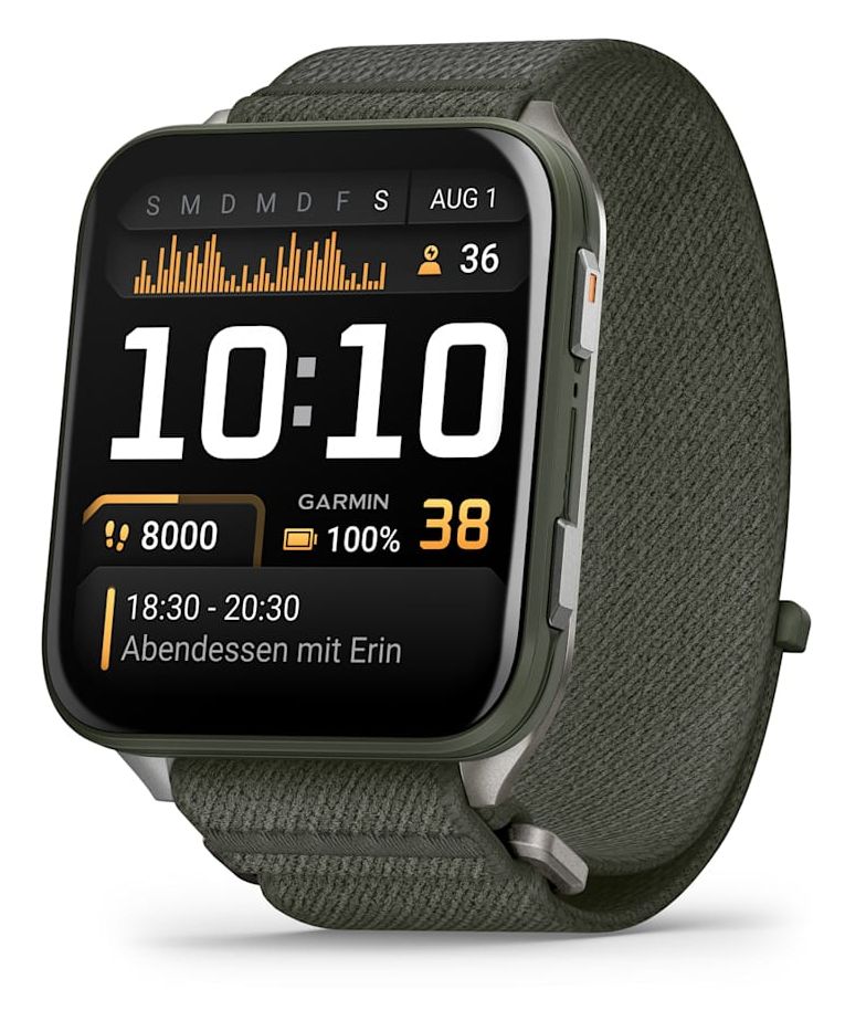 Venu X1 Digital Smartwatch Rechteckig 264 h  (Grau) 