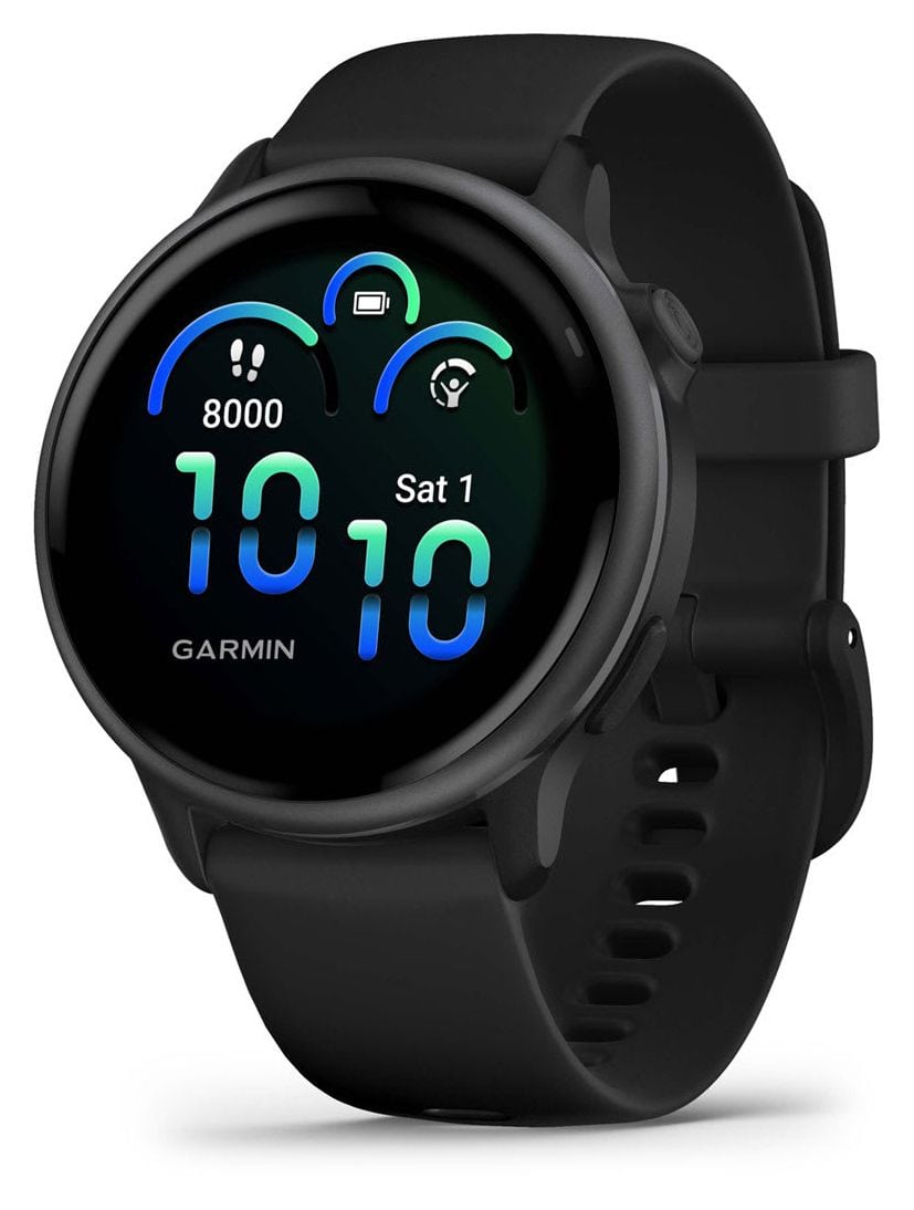 Vivoactive 6 42 mm  Smartwatch Rund 264 h  (Schwarz) 