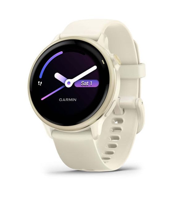 Vivoactive 6 42 mm  Smartwatch Rund 264 h  (Weiß) 