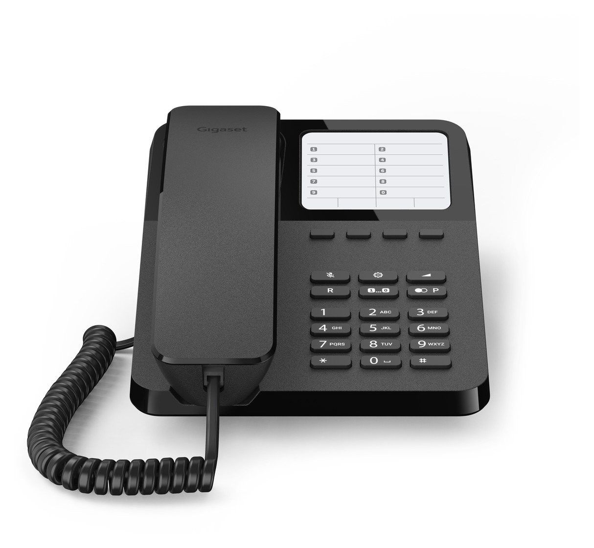 DESK 400 Analoges Telefon  (Schwarz) 