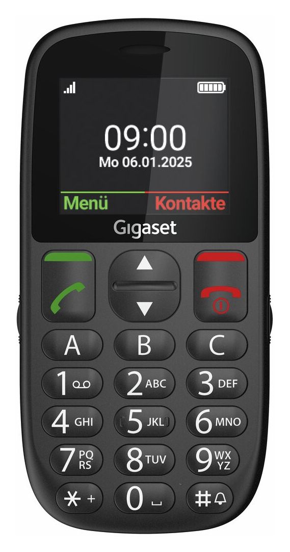 GL395 2G Smartphone 5,59 cm (2.2 Zoll) 0,3 MP Single SIM  (Schwarz) 