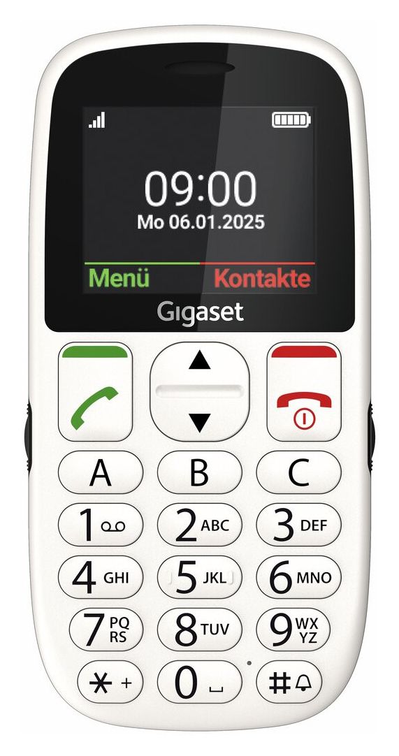GL395 2G Smartphone 5,59 cm (2.2 Zoll) 0,3 MP Single SIM (Pearl white) 