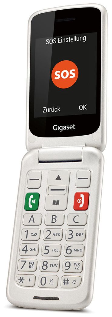 Gigaset GL590 2G Smartphone Dual cm 0,3 von 7,11 MP expert Zoll) Sim (Weiß) (2.8 Technomarkt