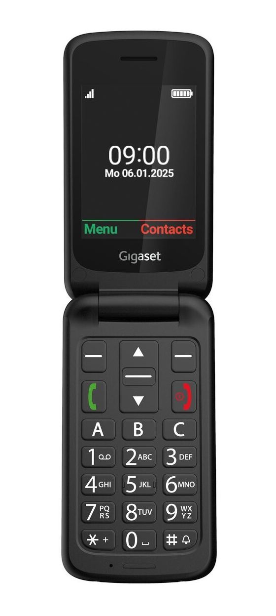 GL595 2G Smartphone 7,11 cm (2.8 Zoll) 0,3 MP Single SIM (Titanium silver) 