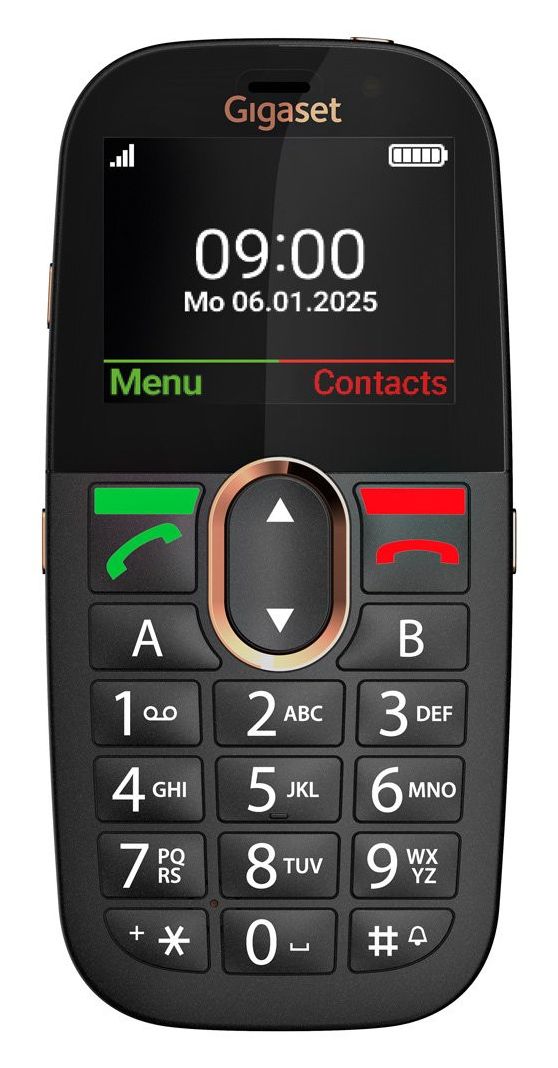 GL695 4G Smartphone 5,87 cm (2.31 Zoll) 2 MP Single SIM  (Schwarz) 