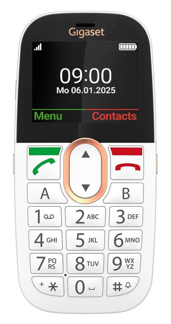 GL695 4G Smartphone 5,87 cm (2.31 Zoll) 2 MP Single SIM  (Weiß) 