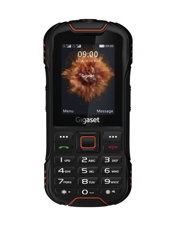 GLX8 Plus 4G Smartphone 6,1 cm (2.4 Zoll 2 MP Einzelne Kamera Kamera Dual Sim Nicht verfügbar  (Schwarz) 