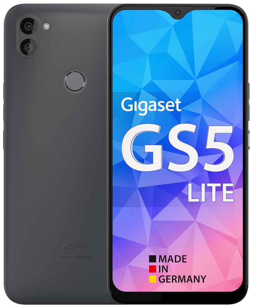 GS5 Lite 4G Smartphone 16 cm (6.3 Zoll) 64 GB 2,0 GHz Android 48 MP Dual Kamera Dual Sim (Dark Titanium Grey) 