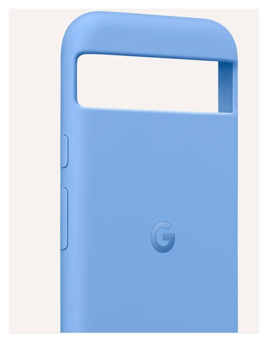 GA05489-WW Cover für Google Pixel 8a  (Hellblau) 