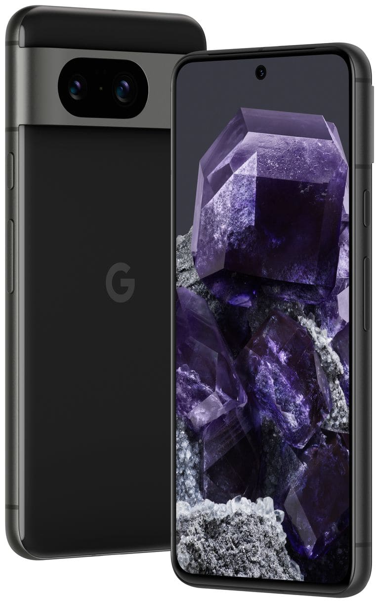 Pixel 8 128 GB 5G Smartphone 15,8 cm (6.2 Zoll) Android 50 MP Dual Kamera Dual Sim (Obsidian) 
