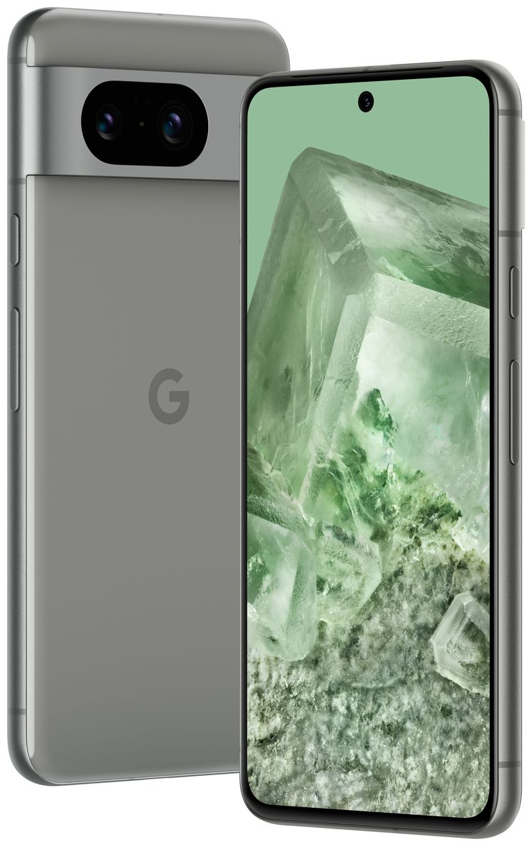 Pixel 8 5G Smartphone 15,8 cm (6.2 Zoll) 128 GB Android 50 MP Dual Kamera Dual Sim (Hazel) 