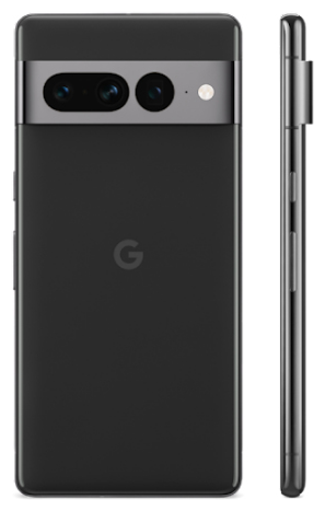 Pixel 7 Pro 5G Smartphone 17 cm (6.7 Zoll) 128 GB Android 50 MP Dreifach Kamera Dual Sim (Obsidian) 